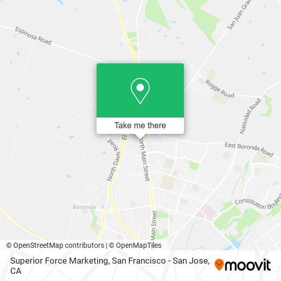 Superior Force Marketing map