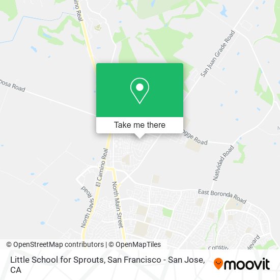 Little School for Sprouts map