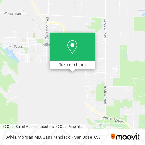 Mapa de Sylvia Morgan MD