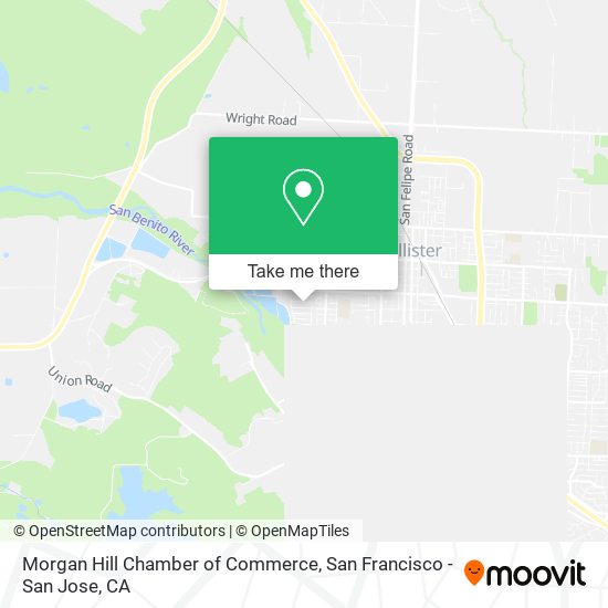 Mapa de Morgan Hill Chamber of Commerce