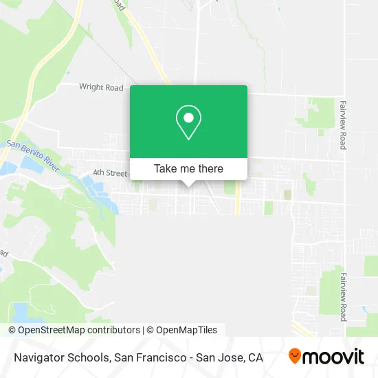 Navigator Schools map