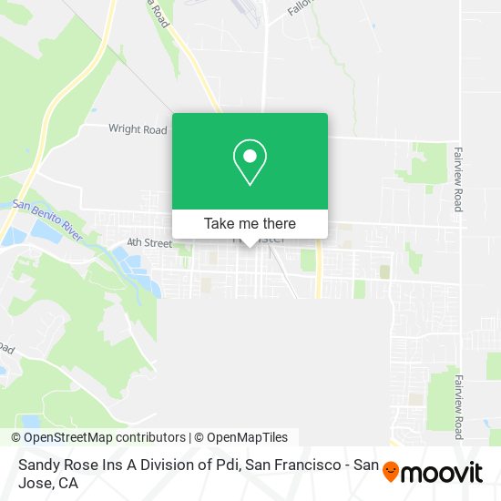 Sandy Rose Ins A Division of Pdi map
