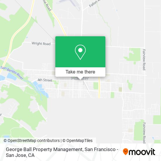 George Ball Property Management map