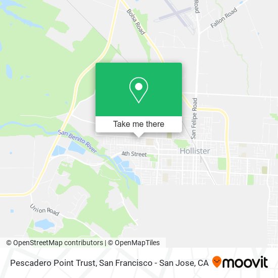 Pescadero Point Trust map