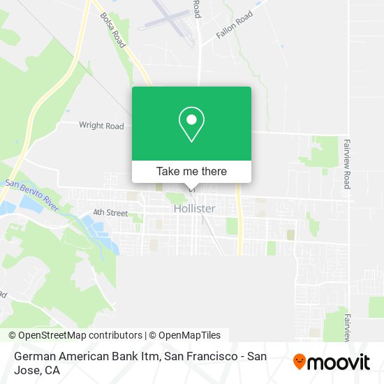 Mapa de German American Bank Itm