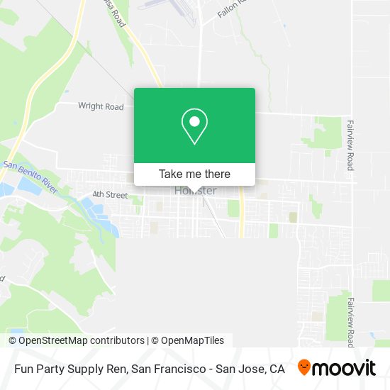 Fun Party Supply Ren map