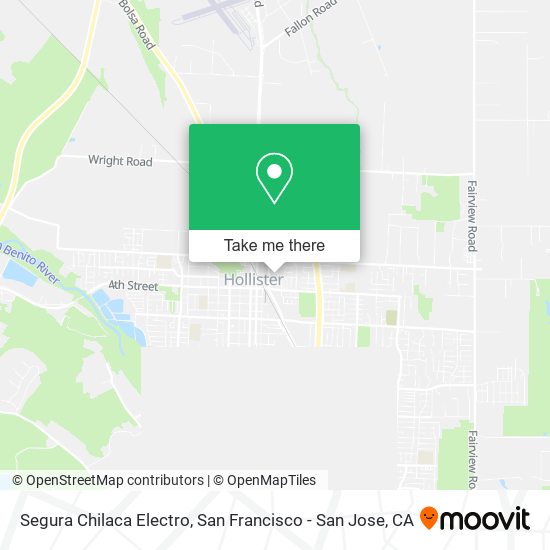 Segura Chilaca Electro map