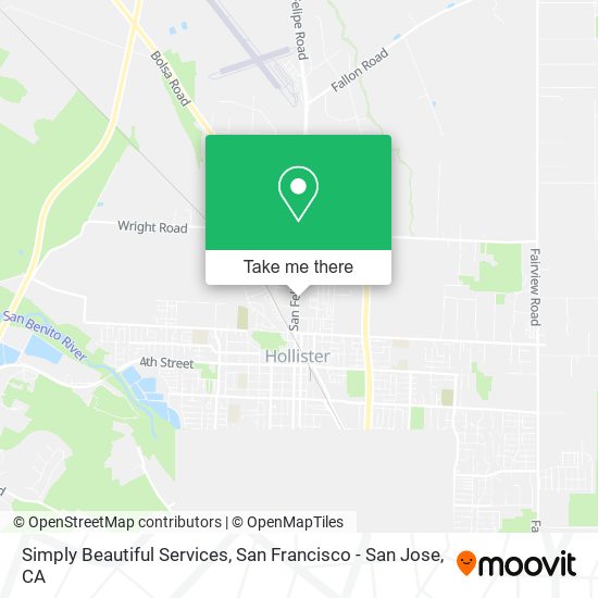 Mapa de Simply Beautiful Services