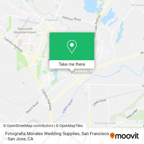 Fotografia Morales Wedding Supplies map