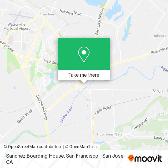 Sanchez Boarding House map