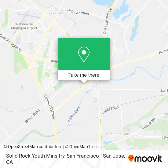 Solid Rock Youth Minsitry map