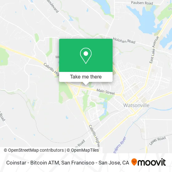 Coinstar - Bitcoin ATM map