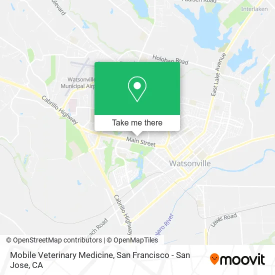Mobile Veterinary Medicine map