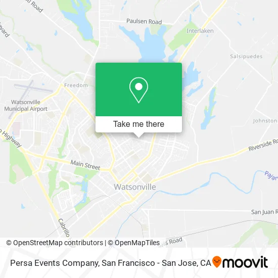 Persa Events Company map