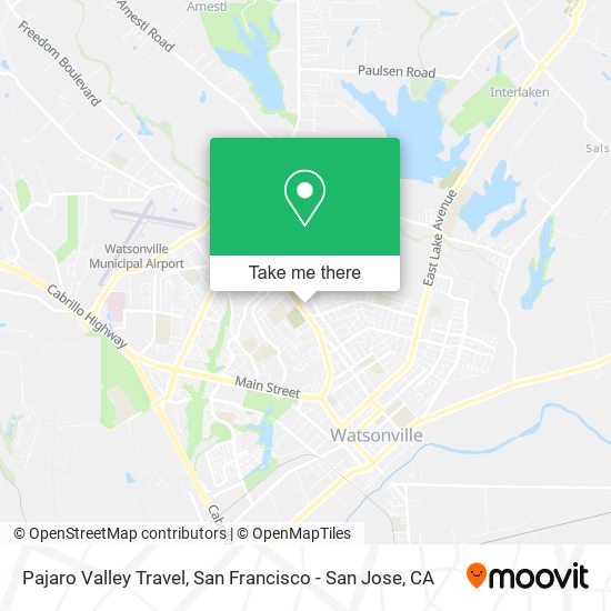 Pajaro Valley Travel map