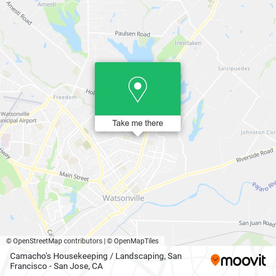 Camacho's Housekeeping / Landscaping map