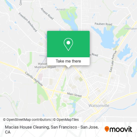 Macias House Cleaning map