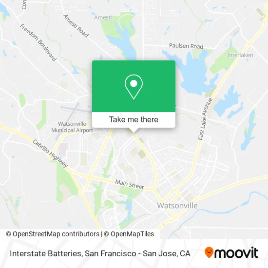 Mapa de Interstate Batteries