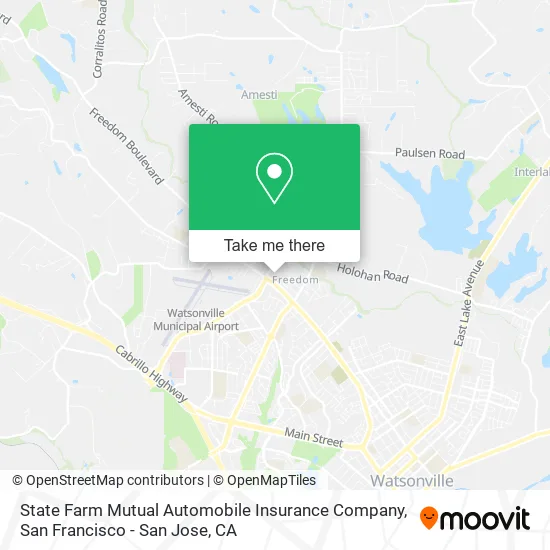 State Farm Mutual Automobile Insurance Company map