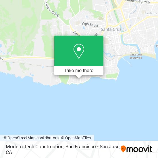 Mapa de Modern Tech Construction