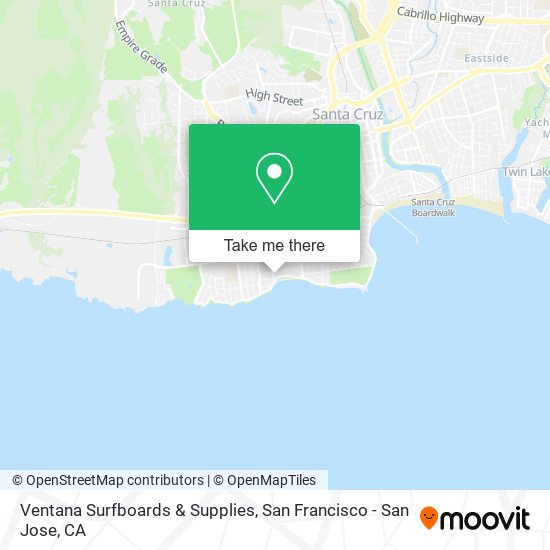 Ventana Surfboards & Supplies map