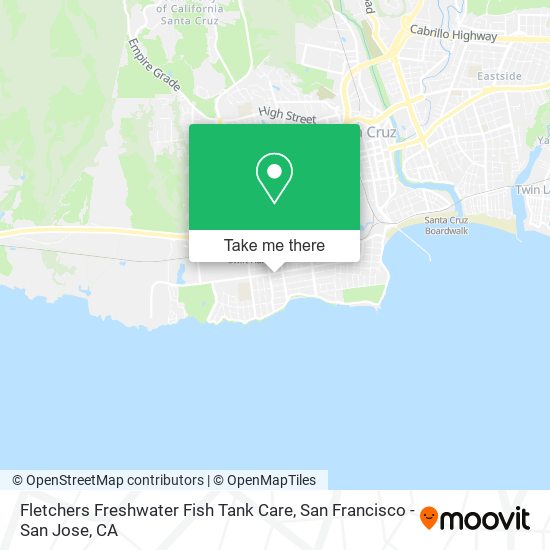 Fletchers Freshwater Fish Tank Care map