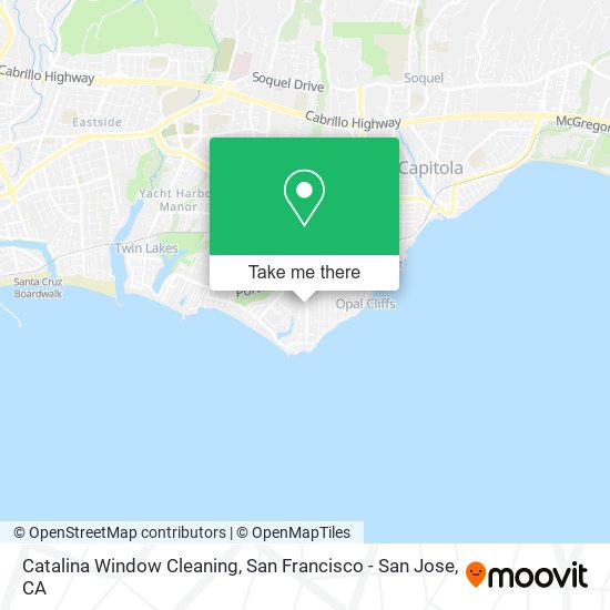 Catalina Window Cleaning map