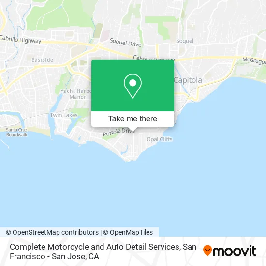 Complete Motorcycle and Auto Detail Services map