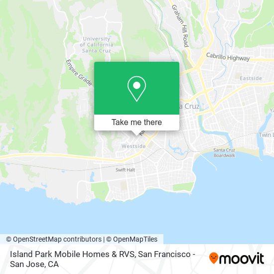 Island Park Mobile Homes & RVS map