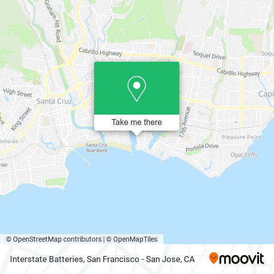 Interstate Batteries map