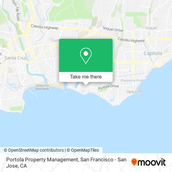 Portola Property Management map
