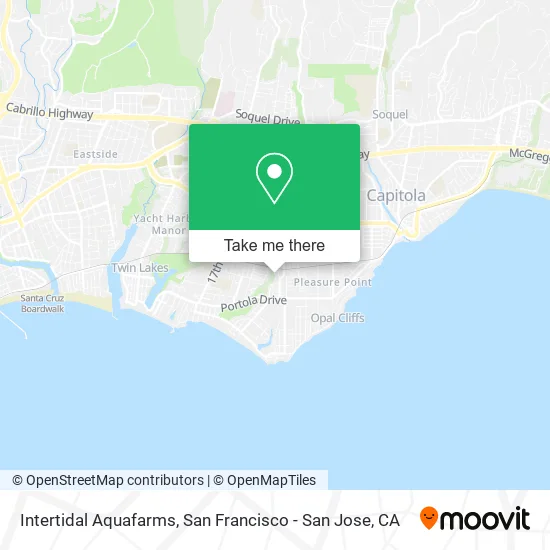 Intertidal Aquafarms map