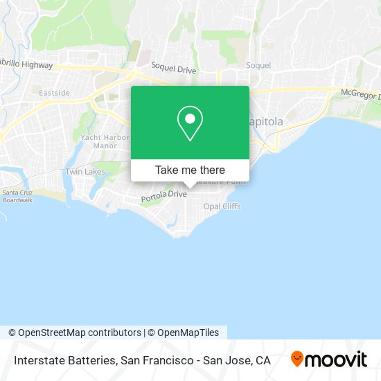 Interstate Batteries map