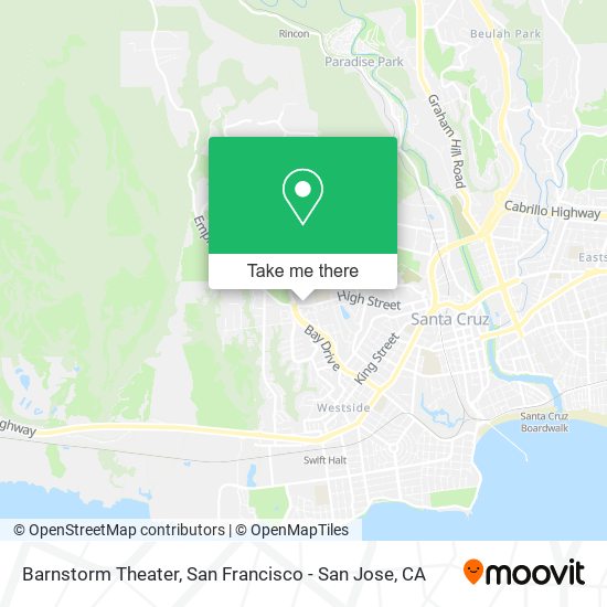 Barnstorm Theater map