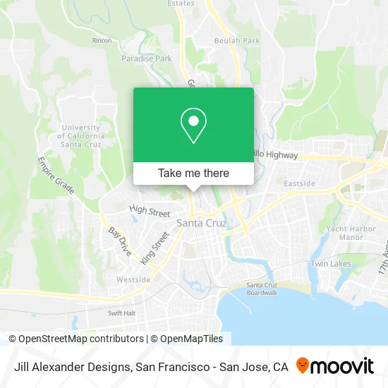 Jill Alexander Designs map