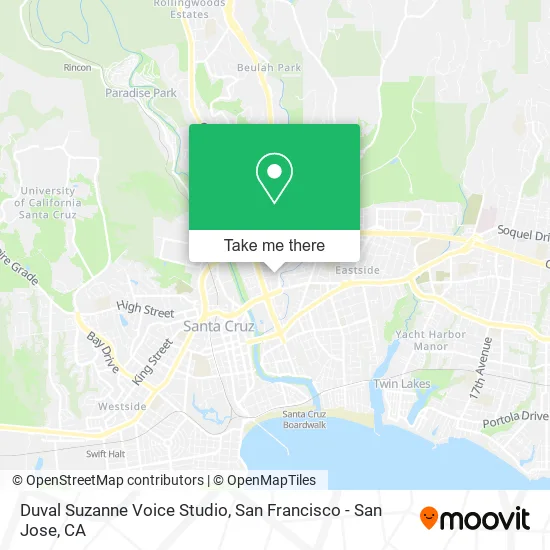 Duval Suzanne Voice Studio map