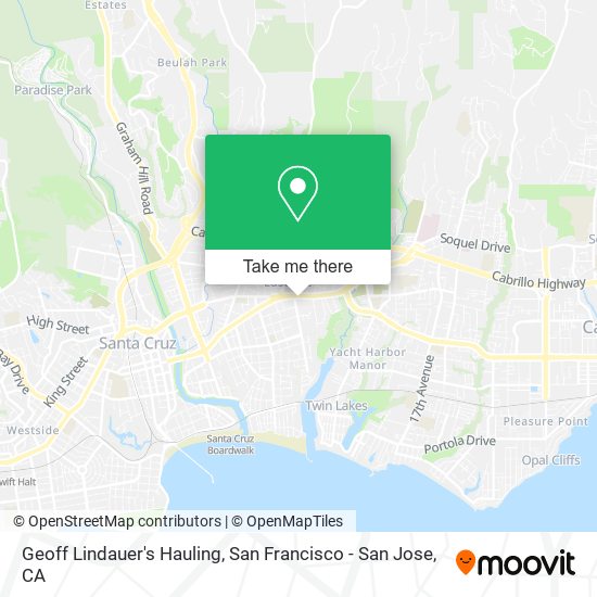 Geoff Lindauer's Hauling map