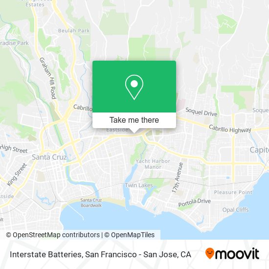 Interstate Batteries map