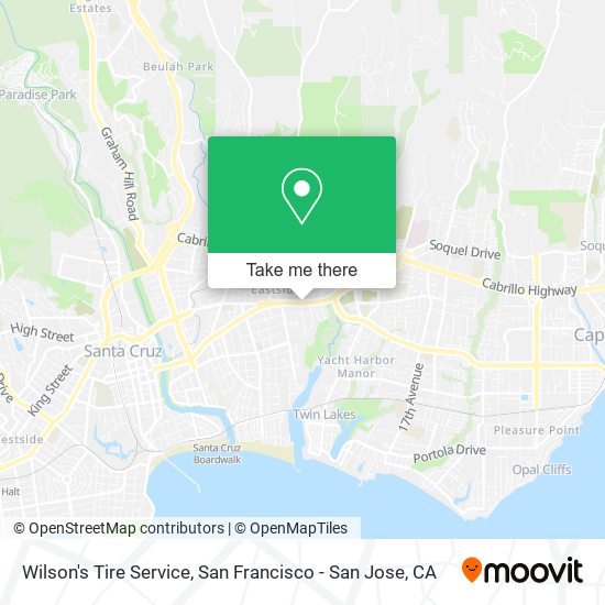 Mapa de Wilson's Tire Service
