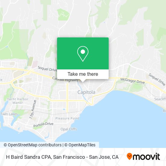 Mapa de H Baird Sandra CPA