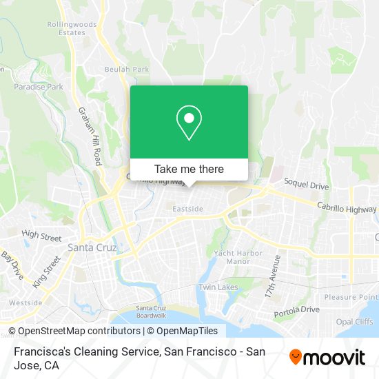 Mapa de Francisca's Cleaning Service