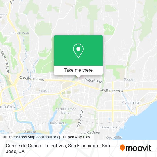 Creme de Canna Collectives map