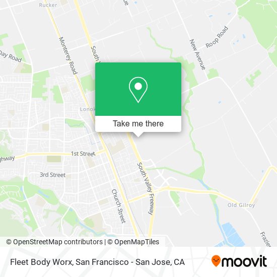 Mapa de Fleet Body Worx