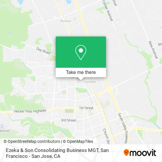 Mapa de Ezeka & Son Consolidating Business MGT