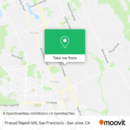Mapa de Prasad Rajesh MD