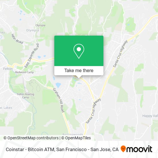 Coinstar - Bitcoin ATM map