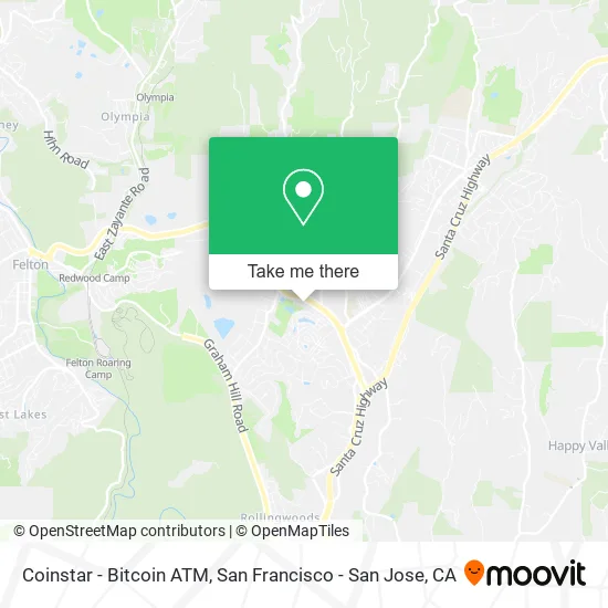Coinstar - Bitcoin ATM map