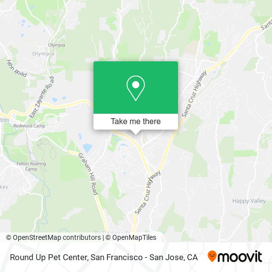 Mapa de Round Up Pet Center