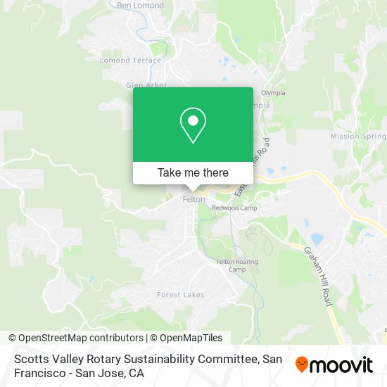 Scotts Valley Rotary Sustainability Committee map