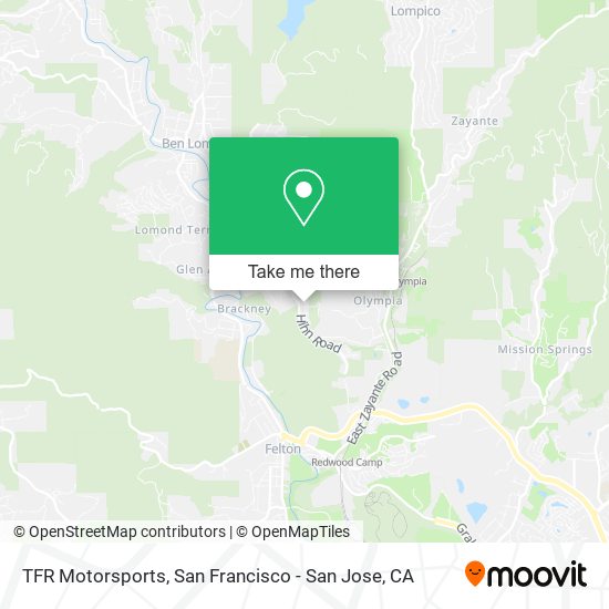 Mapa de TFR Motorsports